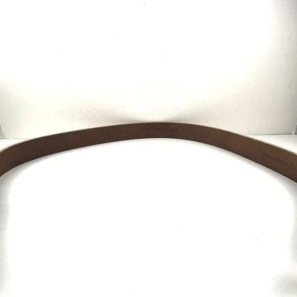 Timberland Leather Belt Mens 40 Tan Wheat Rugged Workwear Buckle - Picture 6 of 10